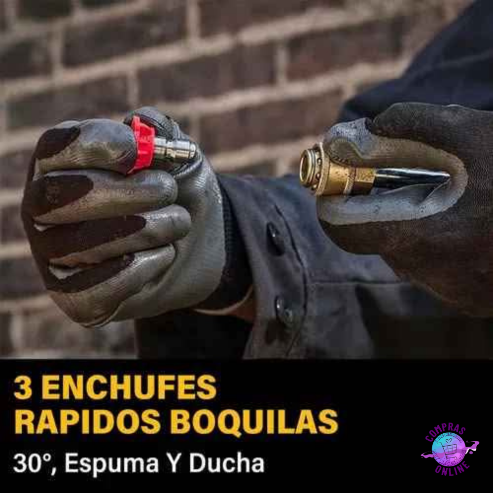 Hidrolavadora Inalámbrica⚡💧🔫