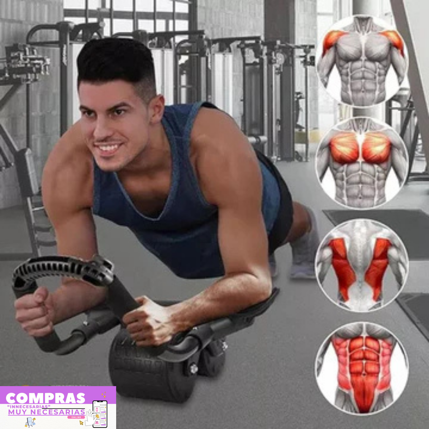 Rodillo De ejercicio Abdominal