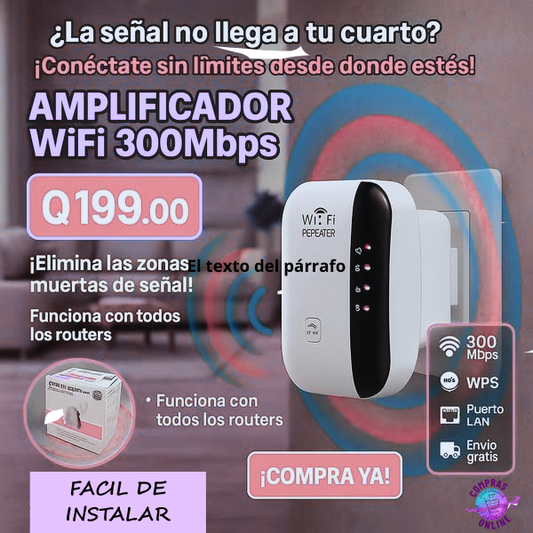 📶 Amplificador de señal WiFi 📶