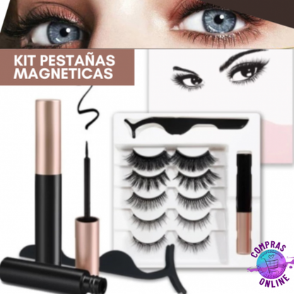 Kit Pestañas Magnéticas